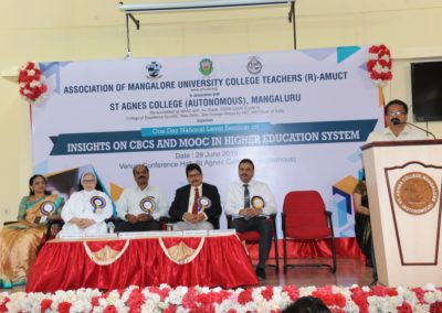 National level Seminar on ‘Insights on CBCS and MOOCs in Higher Education System’