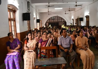 A group singing competition was held at St Agnes College