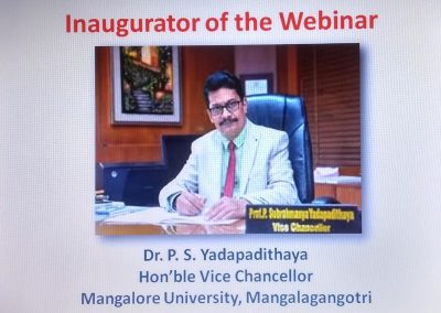 Webinar for College Faculty