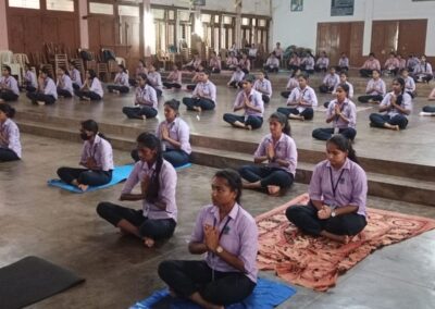 International Yoga Day Programme - NSS and Sports Association