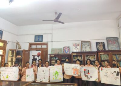 Activity on Collage making