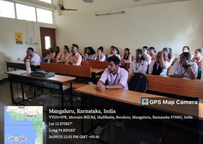 Guest lecture on “Suposhit Bharat, Sakshar Bharat, Sashakt Bharat”