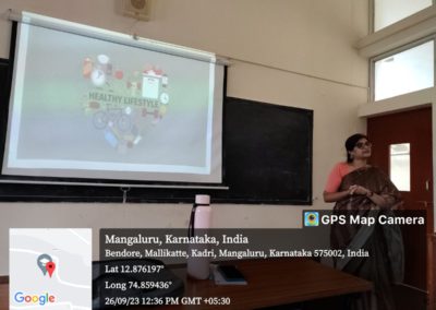 Guest lecture on “Suposhit Bharat, Sakshar Bharat, Sashakt Bharat”