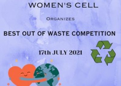 Best Out of Waste Competition