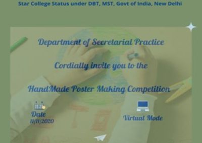 Hand Made Poster Making Competition