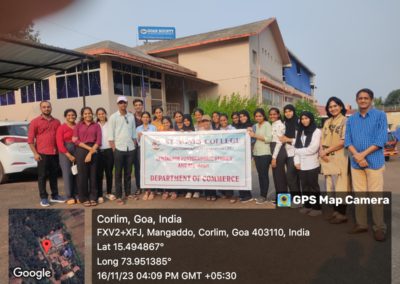 Industrial Visit To Goa