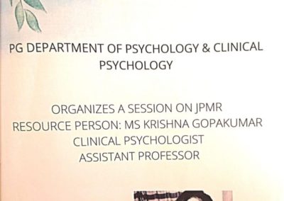 Session on JPMR