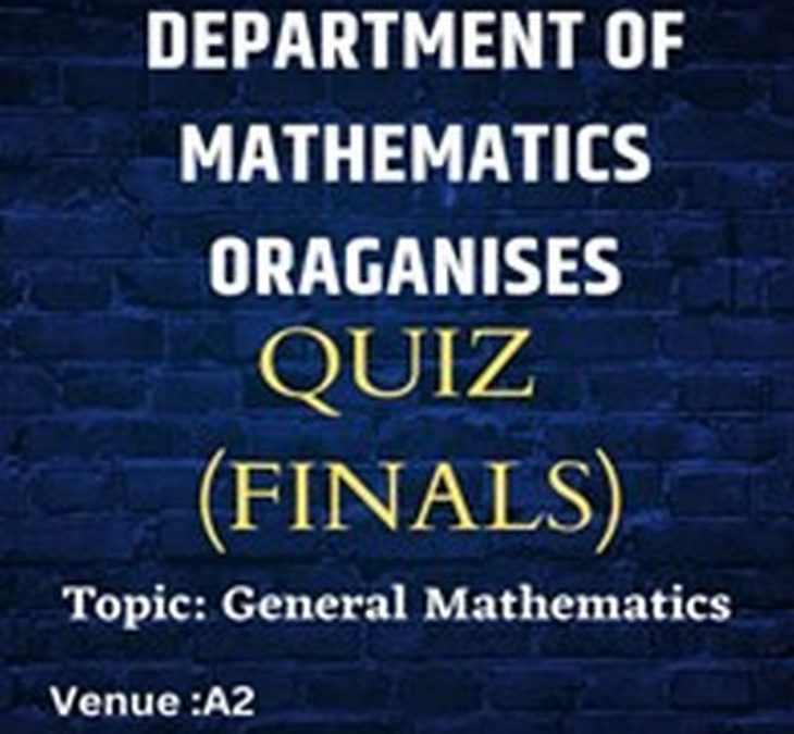 Quiz-General Mathematics