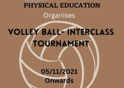 Interclass Volleyball Tournament