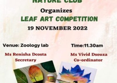 Leaf Art Competition