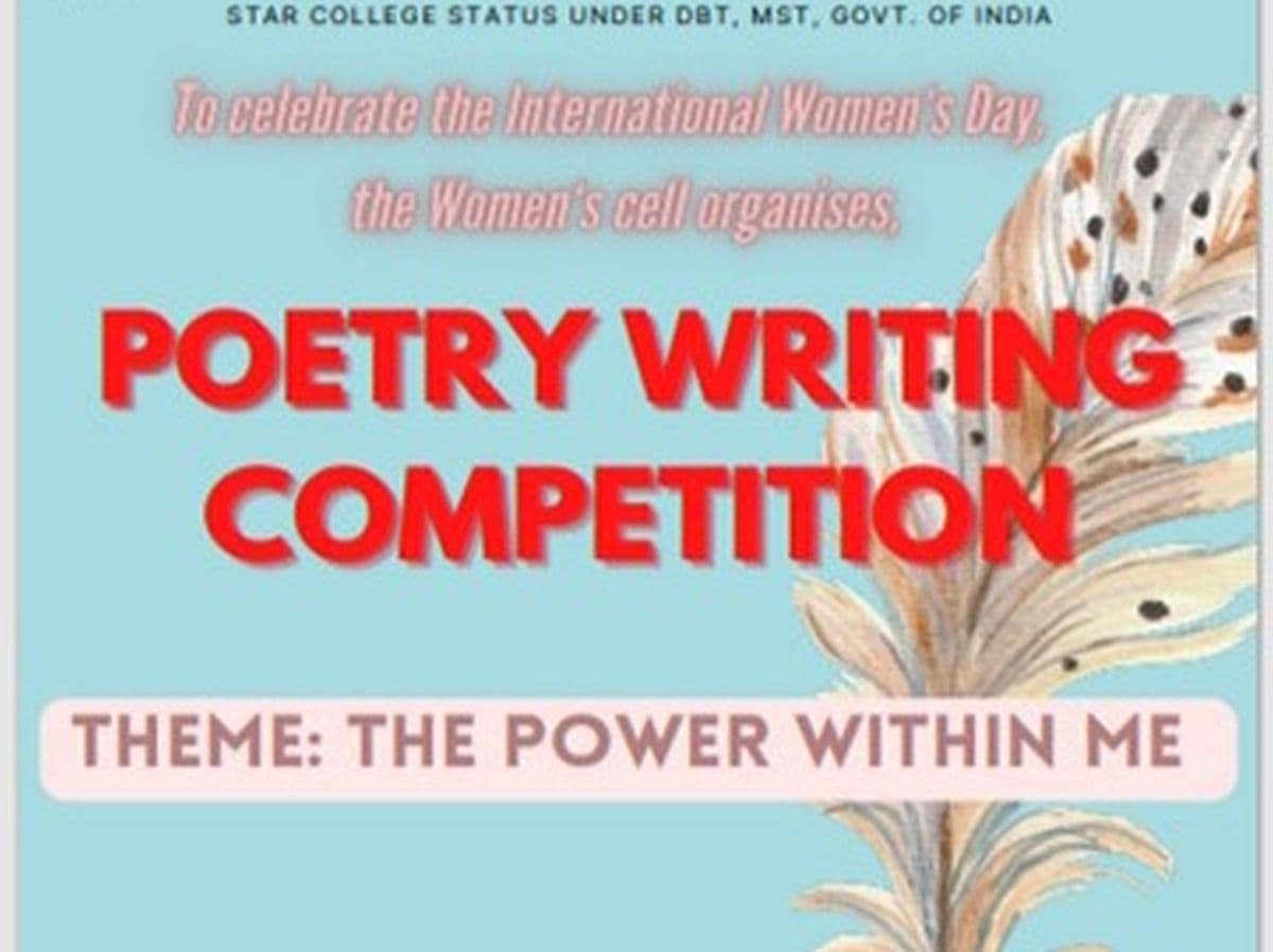 Poetry Writing Competition St. Agnes College (Autonomous), Mangaluru