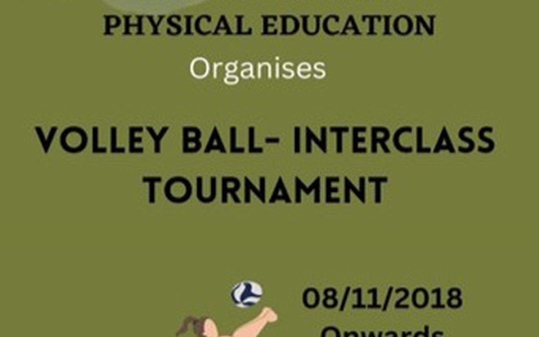 Interclass Volleyball Tournament