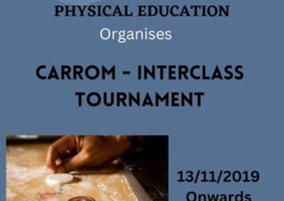 Interclass Carrom Tournament