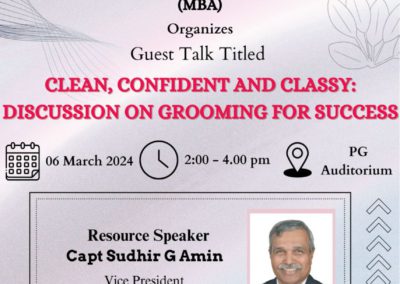 Clean, Confident and Classy: Discussion on Grooming for Success