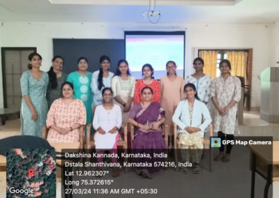 Field visit to Shantivana SDM Naturopathy and Yogic Sciences Centre