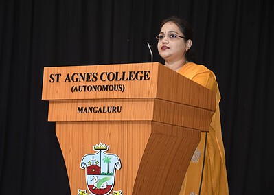 St Agnes College (Autonomous), Mangaluru organized A Seminar on “Aerodynamiks” and “Cyber security”