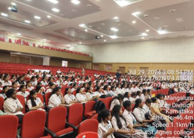 St Agnes College (Autonomous), Mangaluru organized A Seminar on “Aerodynamiks” and “Cyber security”