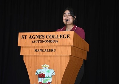 St Agnes College organises an Orientation session on “Empowering Youth” in association with Young Indians (YI), Mangaluru