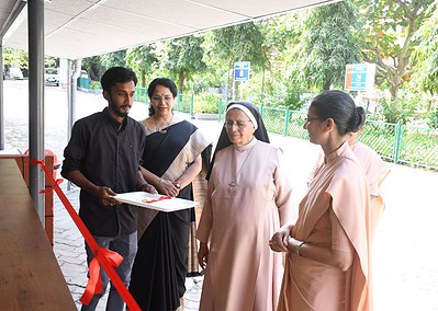 Inauguration of Ango Cafe and Student Service Center