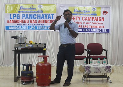 Safety Awareness Program by Bharath Gas Agencies