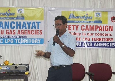 Safety Awareness Program by Bharath Gas Agencies