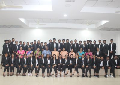 Farewell celebration for the outgoing MBA & MCA students