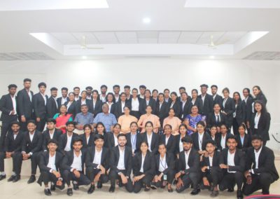 Farewell celebration for the outgoing MBA & MCA students