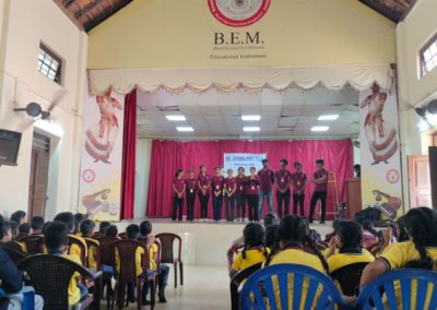 An Outreach Program and Session on Mobile Phones held at BEM Moegling School