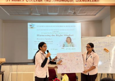 Harnessing the Right Mindset: An Engaging Session for BBA Students